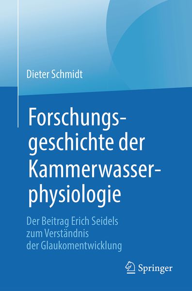 Produktbild: Forschungsgeschichte der Kammerwasserphysiologie