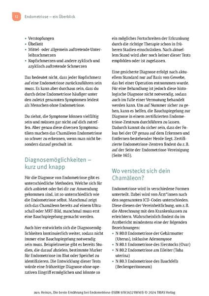 Produktbild: Die beste Ernährung bei Endometriose