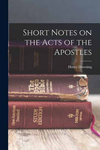 Produktbild: Short Notes on the Acts of the Apostles