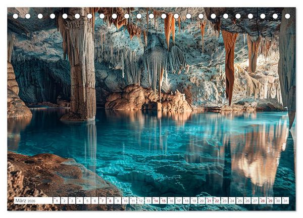 Produktbild: Formen und Farben der Natur (Tischkalender 2026 DIN A5 quer), CALVENDO Monatskalender