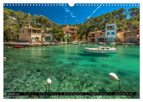Produktbild: Mallorca - Cala Figuera Spezial (Wandkalender 2026 DIN A3 quer), CALVENDO Monatskalender