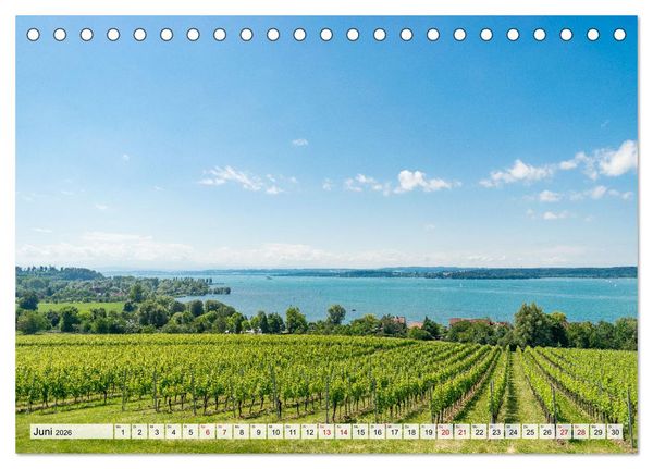 Produktbild: Traumhafter Bodensee (Tischkalender 2026 DIN A5 quer), CALVENDO Monatskalender