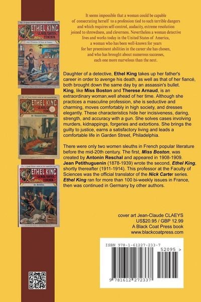 Produktbild: The Adventures of Ethel King, The Female Nick Carter