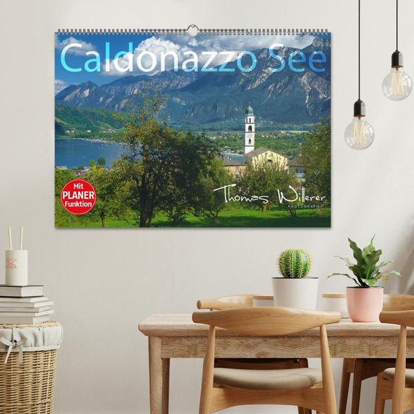 Produktbild: Caldonazzo See (Wandkalender 2026 DIN A2 quer), CALVENDO Monatskalender
