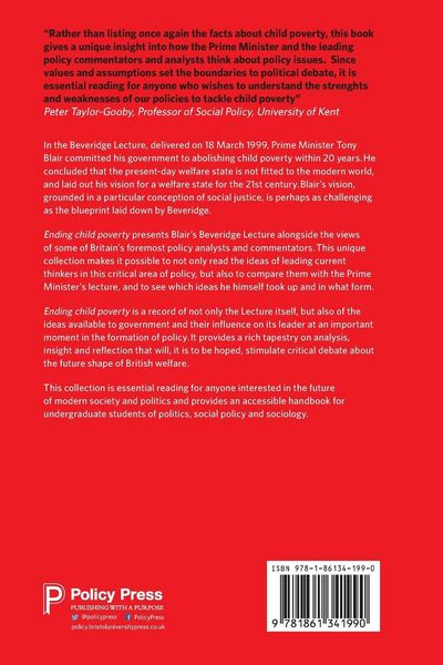 Produktbild: Ending child poverty
