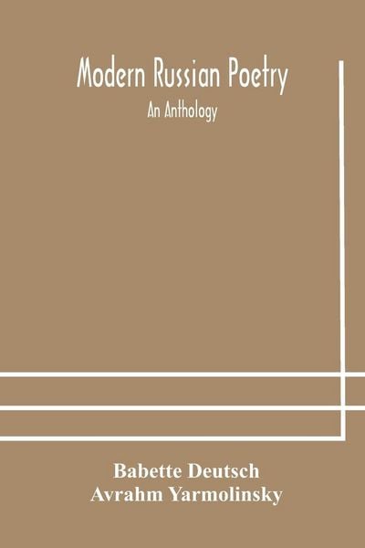 Produktbild: Modern Russian Poetry