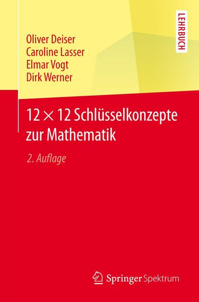 Produktbild: 12 &times; 12 Schl&uuml;sselkonzepte zur Mathematik