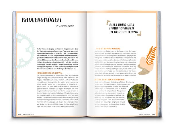 Produktbild: KOMPASS Radvergn&uuml;gen in und um Leipzig