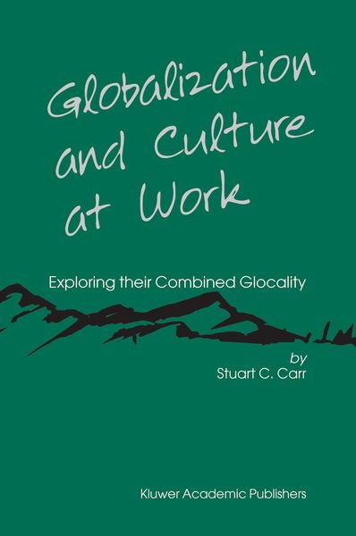 Produktbild: Globalization and Culture at Work