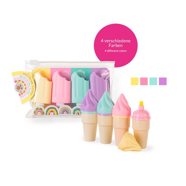 Produktbild: Good Feelings Eis-Highlighter Pastell 4er Set, sortiert