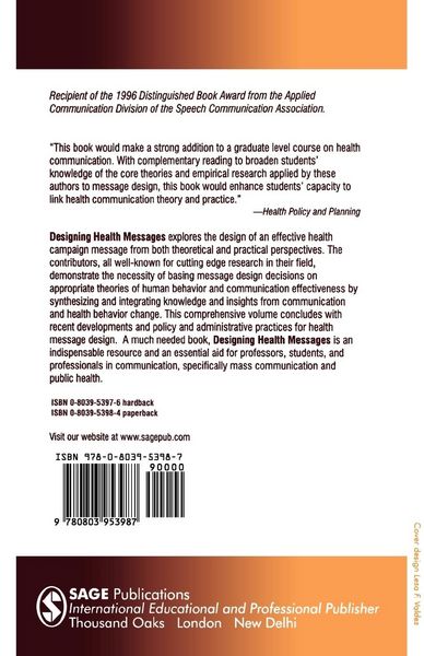 Produktbild: Designing Health Messages
