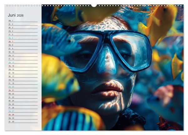 Produktbild: Freiheit sp&uuml;ren (Wandkalender 2026 DIN A2 quer), CALVENDO Monatskalender