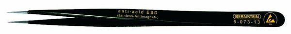 Bernstein Tools for Electronics 5-073-13 SMD-Pinzette SS SA-ESD Super-spitz, schmal 140mm