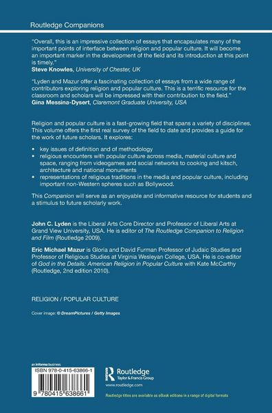 Produktbild: The Routledge Companion to Religion and Popular Culture