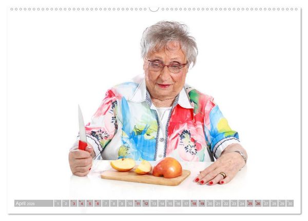Produktbild: Sch&ouml;nheit im Alter - Auf den Geschmack gekommen (Wandkalender 2026 DIN A2 quer), CALVENDO Monatskalender