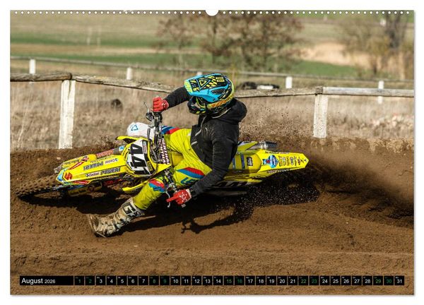 Produktbild: MOTOCROSS 2026 (Wandkalender 2026 DIN A2 quer), CALVENDO Monatskalender