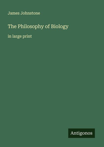 Produktbild: The Philosophy of Biology
