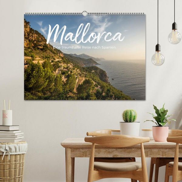 Produktbild: Mallorca - Eine traumhafte Reise nach Spanien. (Wandkalender 2026 DIN A2 quer), CALVENDO Monatskalender