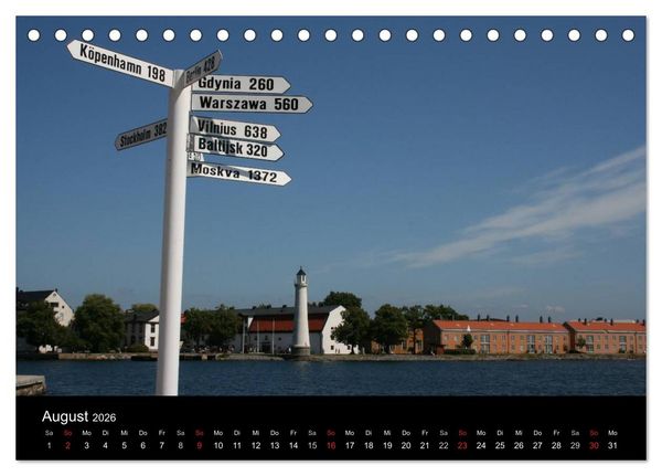 Produktbild: S&uuml;dschweden (Tischkalender 2026 DIN A5 quer), CALVENDO Monatskalender