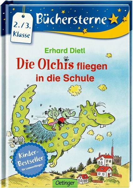 Produktbild: Die Olchis fliegen in die Schule / Olchis - Erstleser Bd. 3
