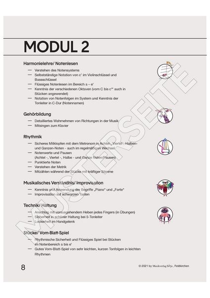 Produktbild: Klavierschule OH! Modul 2
