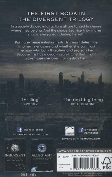 Produktbild: Roth, V: Divergent