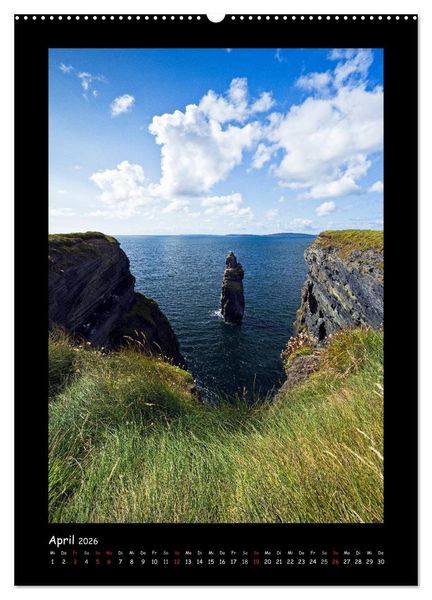 Produktbild: Irland - Romantische Pl&auml;tze auf der Gr&uuml;nen Insel (hochwertiger Premium Wandkalender 2026 DIN A2 hoch), Kunstdruck in Hochglanz