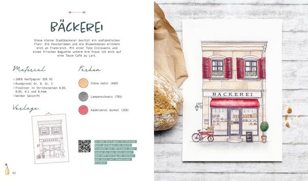 Produktbild: Watercolor &ndash; Little Shops