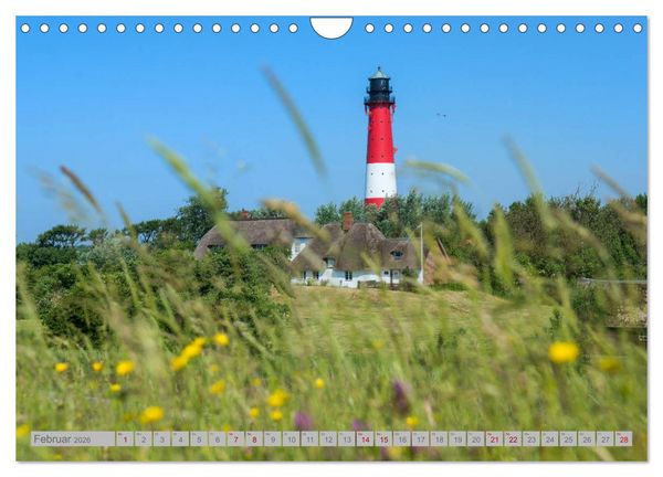 Produktbild: Leuchtt&uuml;rme - W&auml;chter der K&uuml;sten (Wandkalender 2026 DIN A4 quer), CALVENDO Monatskalender