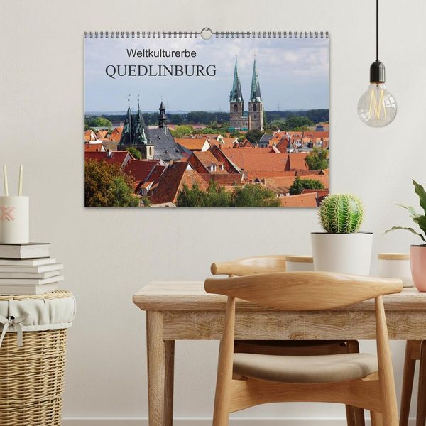 Produktbild: Weltkulturerbe Quedlinburg (Wandkalender 2026 DIN A3 quer), CALVENDO Monatskalender