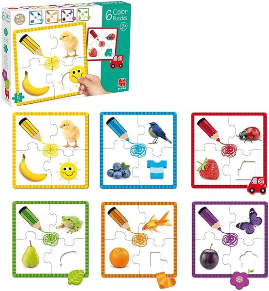 Goula - 6 Farben-Puzzle