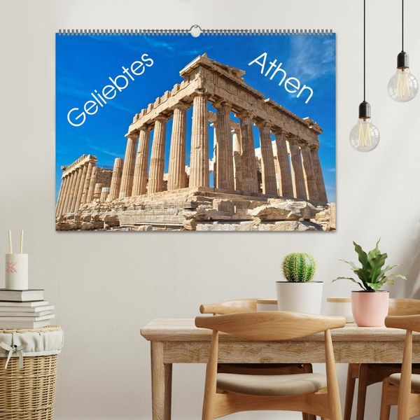 Produktbild: Geliebtes Athen (Wandkalender 2026 DIN A2 quer), CALVENDO Monatskalender