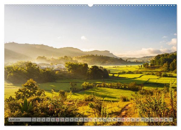 Produktbild: Myanmar - Reise durch das alte Burma (hochwertiger Premium Wandkalender 2026 DIN A2 quer), Kunstdruck in Hochglanz