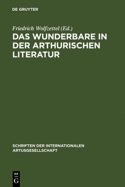 Produktbild: Das Wunderbare in der arthurischen Literatur