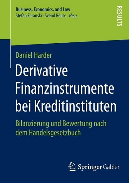 Produktbild: Derivative Finanzinstrumente bei Kreditinstituten