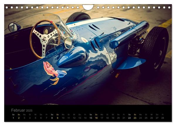 Produktbild: Classic Maserati Racing (Wandkalender 2025 DIN A4 quer), CALVENDO Monatskalender