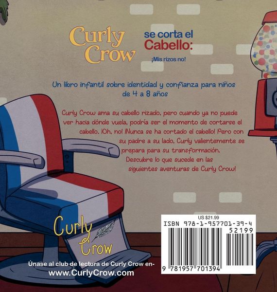 Produktbild: Curly Crow se corta el cabello