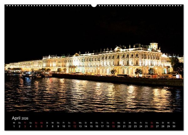 Produktbild: St. Petersburg (Wandkalender 2026 DIN A2 quer), CALVENDO Monatskalender