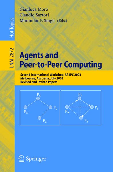 Produktbild: Agents and Peer-to-Peer Computing