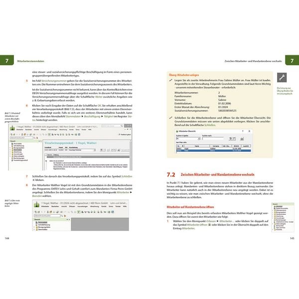 Produktbild: Lohn- und Gehaltsabrechnung mit DATEV Lohn und Gehalt comfort