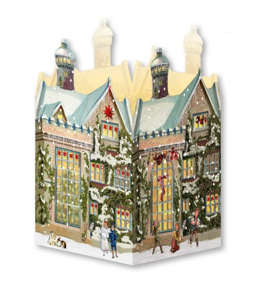 Produktbild: Mini-Adventskalender &ndash; Nostalgische Weihnachtsh&auml;user