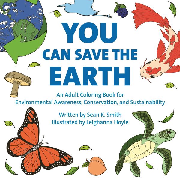 Produktbild: You Can Save the Earth Adult Coloring Book