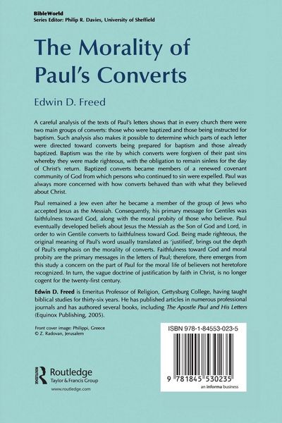 Produktbild: The Morality of Paul's Converts