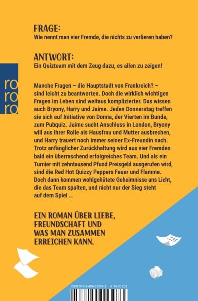 Produktbild: Das Pubquiz f&uuml;r einsame Herzen