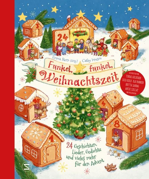 Produktbild: Funkel, funkel, Weihnachtszeit. 24 Geschichten, Lieder, Gedichte und vieles mehr f&uuml;r den Advent