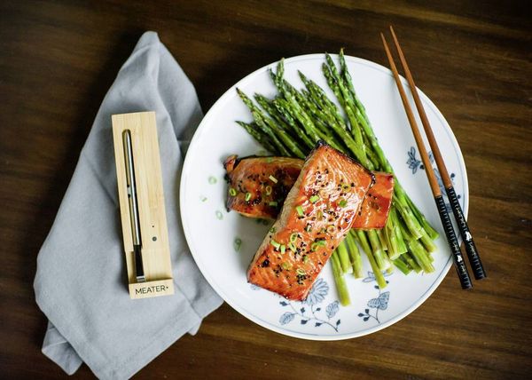 Produktbild: Meater Plus (50m range) Grillthermometer Holz