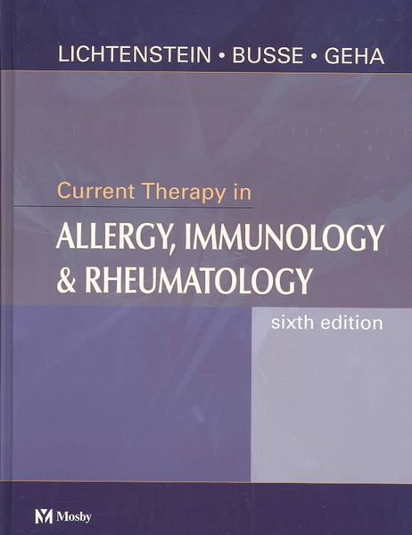 Produktbild: Current Therapy in Allergy, Immunology and Rheumatology