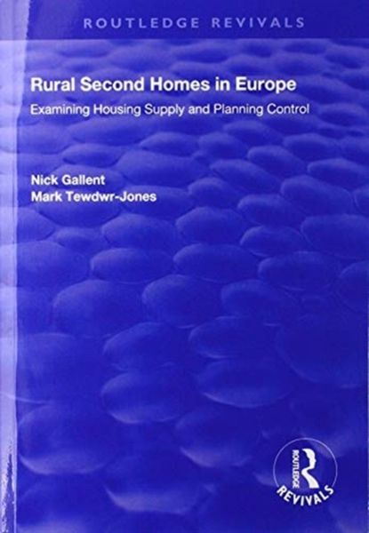 Produktbild: Gallent, N: Rural Second Homes in Europe