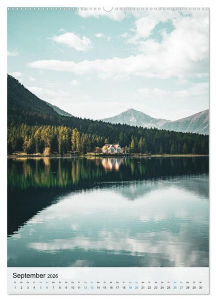 Produktbild: Wundersch&ouml;nes S&uuml;dtirol 2026 (hochwertiger Premium Wandkalender 2026 DIN A2 hoch), Kunstdruck in Hochglanz