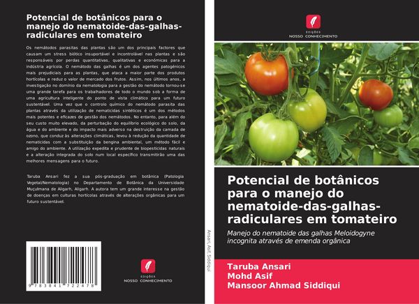 Produktbild: Potencial de bot&acirc;nicos para o manejo do nematoide-das-galhas-radiculares em tomateiro